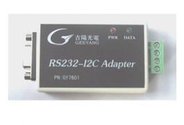 GY760X RS232轉(zhuǎn)I2C接口適配器  (1-16路I2C)具體型號(hào)：GY7601/GY7602/GY7604/GY7608/GY7616